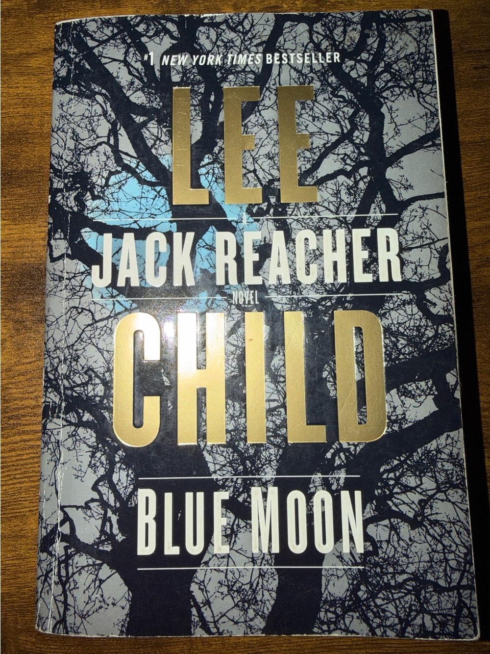 Jack Reacher Blue Moon by Lee Child | Thriller Paperback |